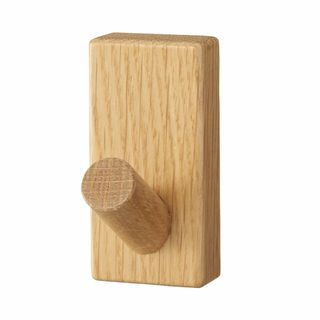 色:オーク材無印良品 壁に付けられる家具フック オーク材 82944853