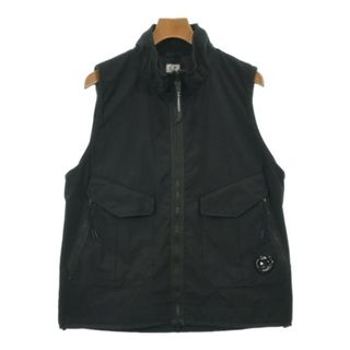 C.P COMPANY シーピーカンパニー ブルゾン XL 黒 【古着】【中古】【送料無料】(その他)