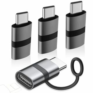 (4 個セット)ライトニング タイプc 変換アダプタ急速充電 60W 3A 48