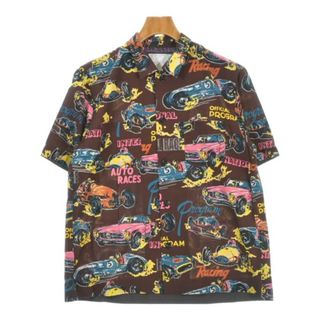 サカイ(sacai)のsacai サカイ カジュアルシャツ S 茶 【古着】【中古】【送料無料】(シャツ)