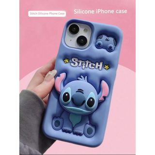 スティッチ　iPhoneケース13.14.15pro