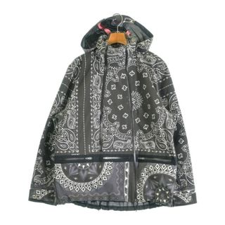 サカイ(sacai)のsacai サカイ マウンテンパーカー M 黒 【古着】【中古】【送料無料】(マウンテンパーカー)