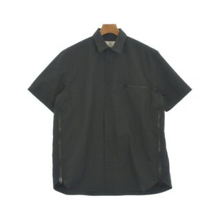 サカイ(sacai)のsacai サカイ カジュアルシャツ M 黒 【古着】【中古】【送料無料】(シャツ)