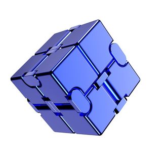 【色:強化版ブルー】インフィニティキューブ Infinity Cube マジック