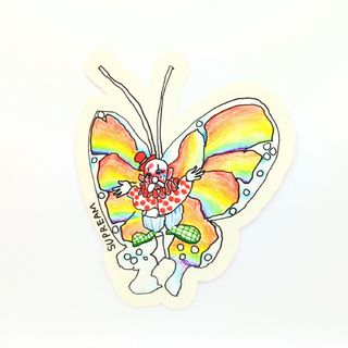 シュプリーム(Supreme)のSUPREME GONZ BUTTERFLY STICKER (その他)