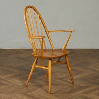 アーコール ERCOL ヴィンテージ クエーカー アームチェア ercol チェア 英国 ウィンザー ダイニングチェア 椅子 ビンテージ モダン #89761