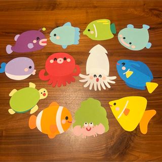 ラスト1点！　魚壁面　海壁面　壁面　壁面飾り　保育　幼稚園