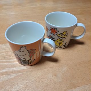 アラビアムーミンマグカップ2点