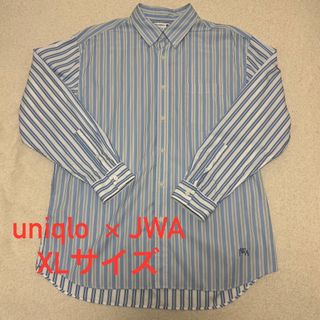 UNIQLO ユニクロ JWA 長袖 シャツ ストライプ XL