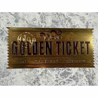 「チャーリーとチョコレート工場　ジョニー・デップ　ゴールデンチケット」