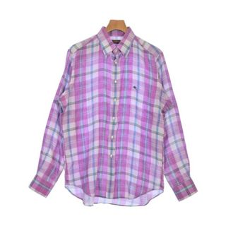 エトロ(ETRO)のETRO エトロ カジュアルシャツ XXL 紫 【古着】【中古】【送料無料】(シャツ)