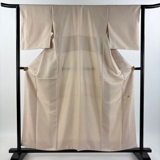 色無地 身丈157cm 裄丈63.5cm 正絹 美品 名品 【中古】(着物)