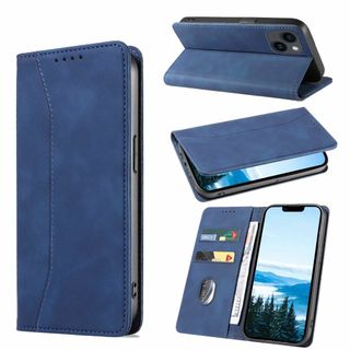 【色:ブルー_サイズ:iPhone 13】KWATUNG iPhone 13 手
