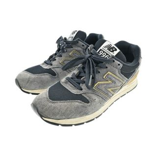 ニューバランス(New Balance)のNew Balance ニューバランス スニーカー 23.5cm グレー 【古着】【中古】【送料無料】(スニーカー)