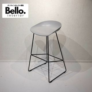 Bello select ヘイ アバウトアスツール ハイチェア グレー モダン
