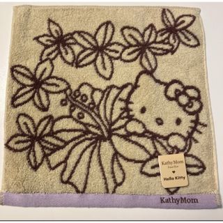 ハローキティ(ハローキティ)の新品　キャシーマム　キティちゃん　タオルハンカチ　ハンドタオル　ギフト(ハンカチ)