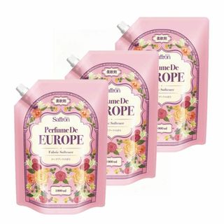 【香り:ローズ_サイズ:1.0リットル(x3)】【まとめ買い】 トイレタリージャ