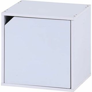 【新着商品】不二貿易(Fujiboeki) キューブボックス 扉付き 幅34.5