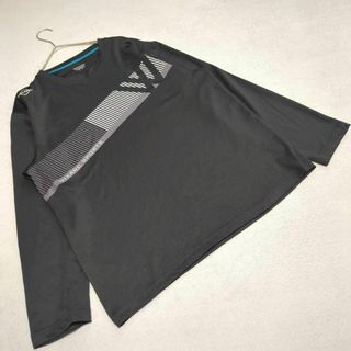 【ウィークスアーク】（LL）スポーツウェア トップス ロゴプリント クルーネック