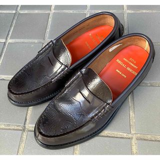 リーガル(REGAL)のREGAL 50th ANNIVERSARY ローファー ペイズリー柄 24EE(スリッポン/モカシン)