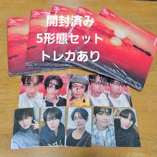 TXT TOGETHER Afterglow ver 5形態セット 特典トレカ②