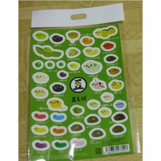 豆しば　ステッカーシール