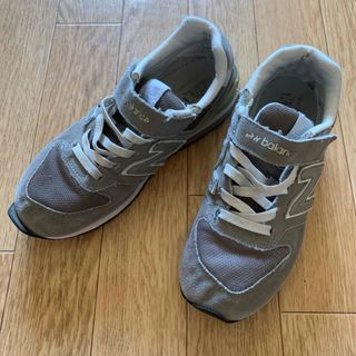 ニューバランス(New Balance)のニューバランス キッズ 996 グレー スニーカー 22センチ(スニーカー)