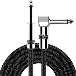 【在庫セール】TRkinギターシールドギターケーブル長3 m S-L型プラグベー