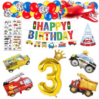 誕生日 飾り付け 男の子、誕生日バルーン 3歳 男の子 誕生日プレゼント 誕生日
