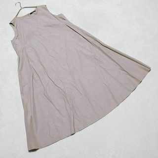 【pierre cardin ligne】（44）袖なしワンピース ロング丈