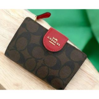 コーチ(COACH)のCOACH ２つ折り財布新品(財布)