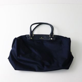 美品 トレジャー トプカピ TREASURE TOPKAPI ナイロン レザー ボストンバッグ /ネイビー ハンドバッグ 【2400014529333】(ボストンバッグ)