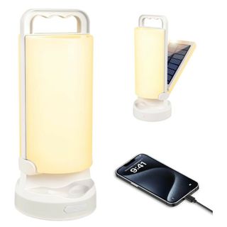 ソーラー ランタン キャンプ USB 太陽光 防災用 充電池