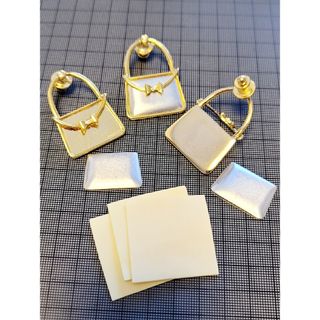 286 パーツ ブローチ バッグ 3個