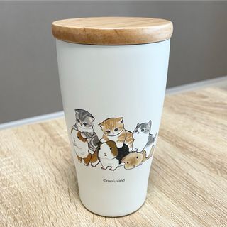 モフサンド(mofusand)の新品未使用 モフサンド 木蓋付きステンレスタンブラー モルモット試乗会 箱付き(タンブラー)