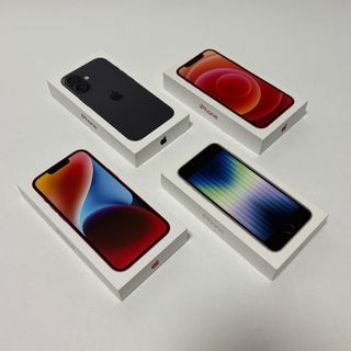 iPhone外箱4点セット iPhone SE 14 16 ProductRED