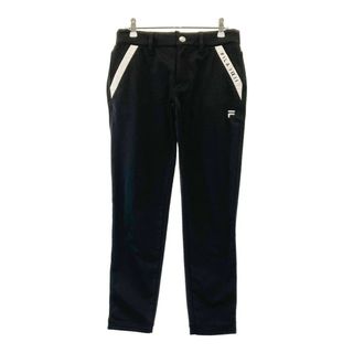 サイズ：M FILA GOLF フィラゴルフ  パンツ  ブラック系 [240101457679] ゴルフウェア レディース ストスト(ウエア)