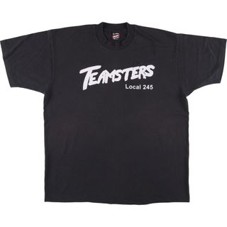 フルーツオブザルーム(FRUIT OF THE LOOM)の古着 90年代 フルーツオブザルーム FRUIT OF THE LOOM プリントTシャツ USA製 メンズXL相当 ヴィンテージ /eaa566447(Tシャツ/カットソー(半袖/袖なし))