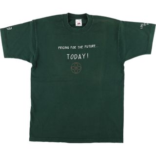 フルーツオブザルーム(FRUIT OF THE LOOM)の古着 90年代 フルーツオブザルーム FRUIT OF THE LOOM プリントTシャツ カナダ製 メンズL相当 ヴィンテージ /eaa566444(Tシャツ/カットソー(半袖/袖なし))