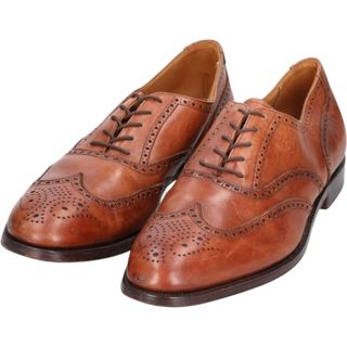 クロケットアンドジョーンズ(Crockett&Jones)の古着 クロケットアンドジョーンズ CROCKETT & JONES セミブローグ ウイングチップシューズ 英国製 11 メンズ29.5cm相当 /saa013471(ドレス/ビジネス)