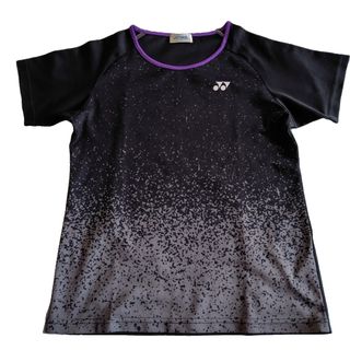 ヨネックス(YONEX)のヨネックスゲームシャツ☆黒М(バドミントン)