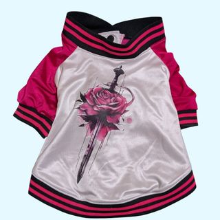 ★ハンドメイド/犬服　前開き・スカジャン　晩夏から秋向き　フレブル・パグS★