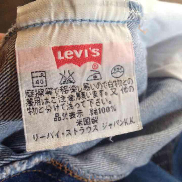 Levi's(リーバイス)の【USA製】Levi's リーバイス 501 W29 L32 デニム レディースのパンツ(デニム/ジーンズ)の商品写真