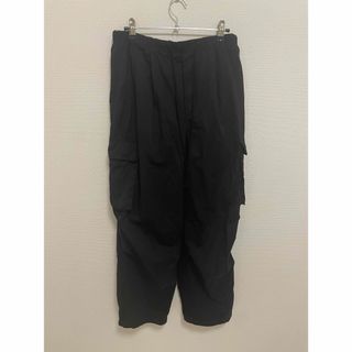ジーユー(GU)のGU カーゴパンツ ブラック S(ワークパンツ/カーゴパンツ)
