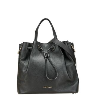 コールハーン(Cole Haan)の美品 コールハーン バケットバッグ ハンドバッグ ショルダーバッグ 2WAY レザー レディース COLE HAAN 【1-0216509】(ショルダーバッグ)