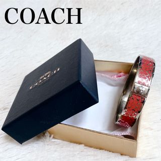 コーチ(COACH)のCOACH コーチ マイクロ シグネチャー ブレスレット バングル アクセサリー(ブレスレット/バングル)