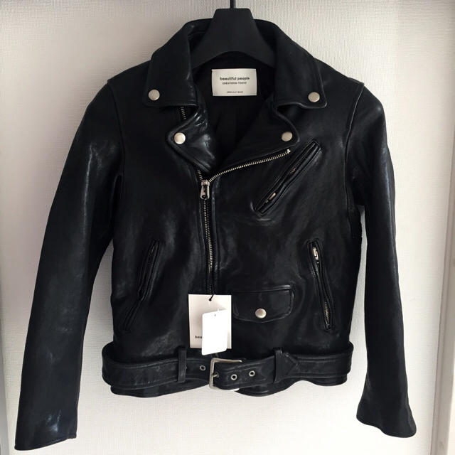 超歓迎 beautiful people - 17SS未使用/beautiful people/leather riders ライダースジャケット