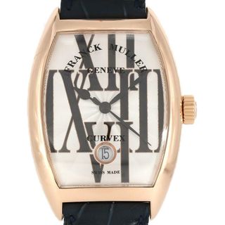 フランクミュラー(FRANCK MULLER)の【新品】フランクミュラー トノー カーベックスアロンジェ　PG 7880SCDTRAL PG･RG 自動巻(腕時計(アナログ))