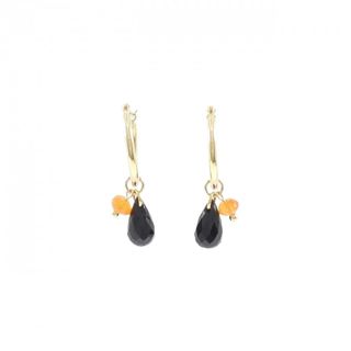 K18YG 2WAY メノウ ピアス(ピアス)