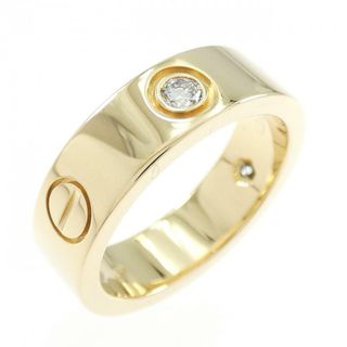 カルティエ(Cartier)のカルティエ ラブ ハーフダイヤ リング(リング(指輪))